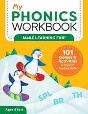 Tapa de My Phonics Workbook, Ages 4 to 6