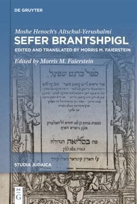 Tapa de Sefer Brantshpigl