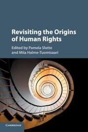 Tapa de Revisiting the Origins of Human Rights