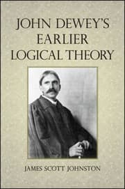 Tapa de John Dewey's Earlier Logical Theory
