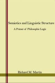 Tapa de Semiotics and Linguistic Structure