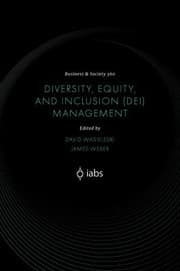Tapa de Diversity, Equity, and Inclusion (DEI) Management