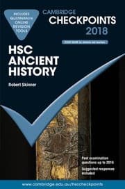 Tapa de HSC Ancient History 2018