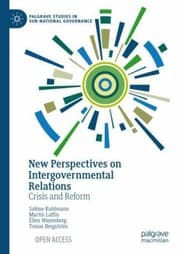 Tapa de New Perspectives on Intergovernmental Relations