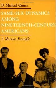 Tapa de Same-sex dynamics among nineteenth-century Americans