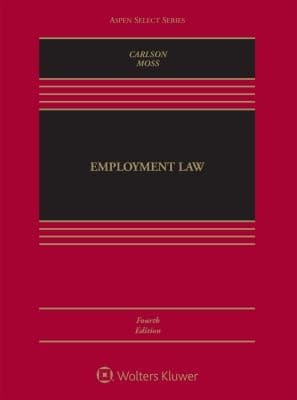 Tapa de Employment Law