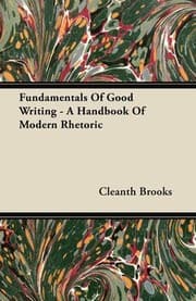 Tapa de Fundamentals of good writing