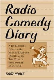 Tapa de Radio Comedy Diary
