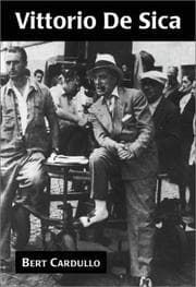 Tapa de Vittorio de Sica