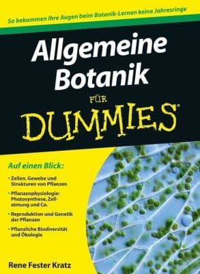 Tapa de Allgemeine Botanik