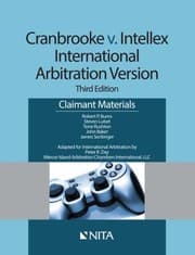 Tapa de Cranbrooke V. Intellex, International Arbitration Version