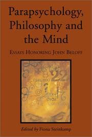 Tapa de Parapsychology, Philosophy and the Mind