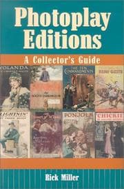 Tapa de Photoplay editions