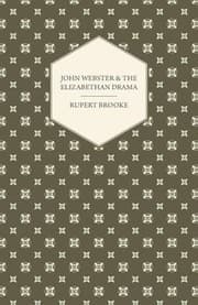 Tapa de John Webster and the Elizabethan Dram