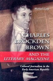 Tapa de Charles Brockden Brown and The literary magazine