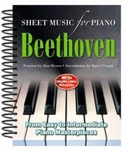 Tapa de Beethoven - Sheet Music for Piano