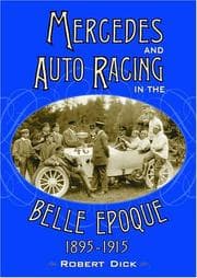 Tapa de Mercedes and auto racing in the Belle Epoque, 1895-1915