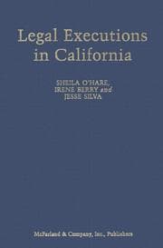 Tapa de Legal executions in California