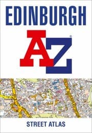 Tapa de Edinburgh a-Z Street Atlas