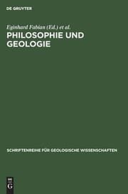 Tapa de Philosophie und Geologie