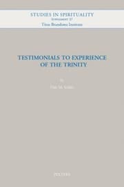 Tapa de Testimonials to Experience of the Trinity