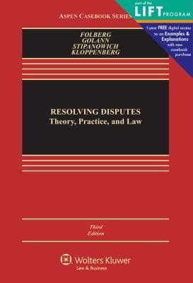 Tapa de Resolving Disputes