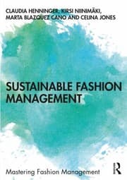 Tapa de Sustainable Fashion Management