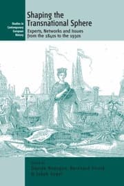 Tapa de Shaping the transnational sphere
