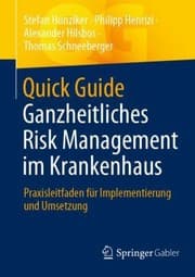 Tapa de Quick Guide Ganzheitliches Risk Management Im Krankenhaus