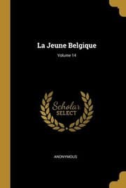 Tapa de Jeune Belgique; Volume 14