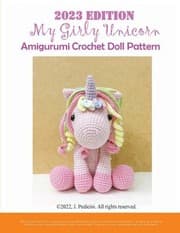 Tapa de 2023 My Girly Unicorn Amigurumi Crochet Doll Pattern