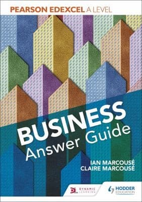 Tapa de Pearson Edexcel a Level Business Answer Guide