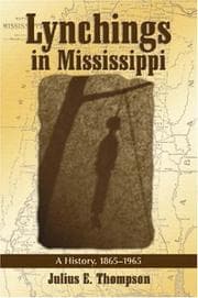 Tapa de Lynching in Mississippi