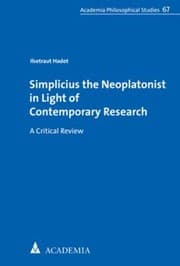 Tapa de Simplicius the Neoplatonist in Light of Contemporary Research