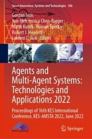 Tapa de Agents and Multi-Agent Systems : Technologies and Applications 2022