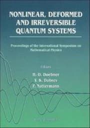 Tapa de Nonlinear, deformed, and irreversible quantum systems