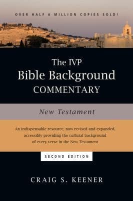 Tapa de IVP Bible Background Commentary