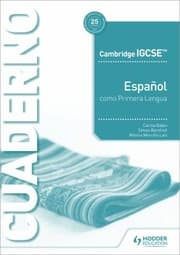 Tapa de Cambridge IGCSE(tm) Español Como Primera Lengua Cuaderno de Ejercicios