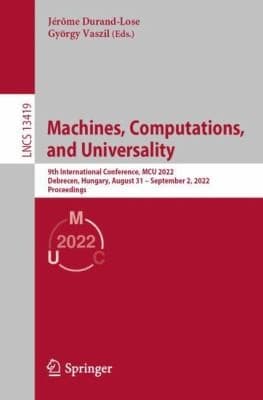 Tapa de Machines, Computations, and Universality