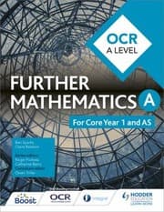 Tapa de OCR A Level Further Mathematics Year 1 and AS