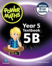Tapa de Power Maths 2nd Edition Textbook 5B