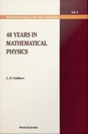 Tapa de 40 Years in Mathematical Physics