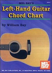 Tapa de Mel Bay Left-Hand Guitar Chord Chart