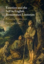 Tapa de Emotion and the Self in English Renaissance Literature