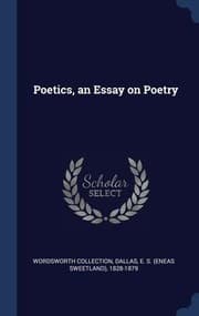 Tapa de Poetics, an Essay on Poetry