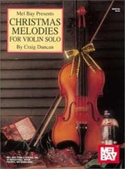 Tapa de Mel Bay Christmas Melodies for Violin Solo