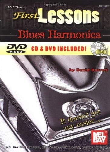 Tapa de Mel Bay First Lessons Blues Harmonica