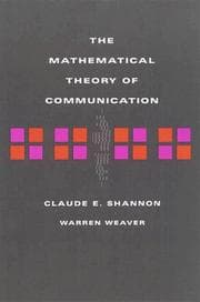 Tapa de The mathematical theory of communication