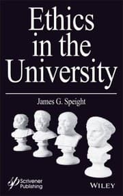 Tapa de Ethics in the University
