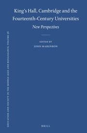 Tapa de King's Hall, Cambridge and the Fourteenth-Century Universities